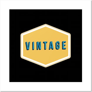 Vintage Badge | Vintage Designs Posters and Art